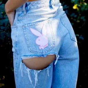 Famous TikTok PLAYBOY jeans from PACSUN! Sold out!!!!